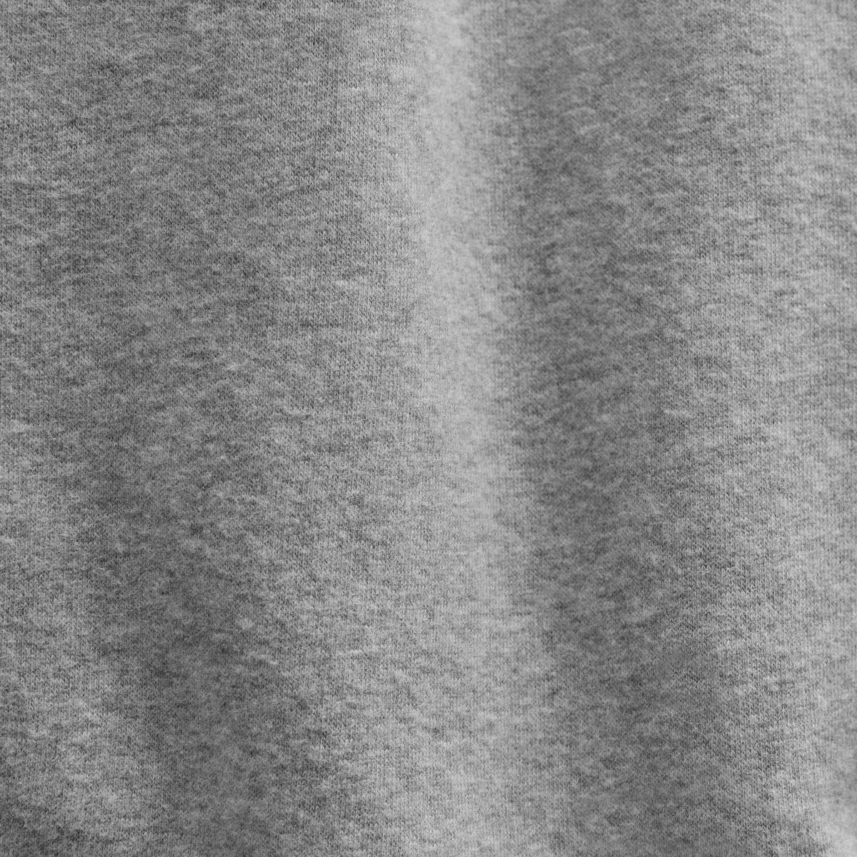 Cozy Full Zip Sweatshirt in Heather Grey | James Perse Los Angeles