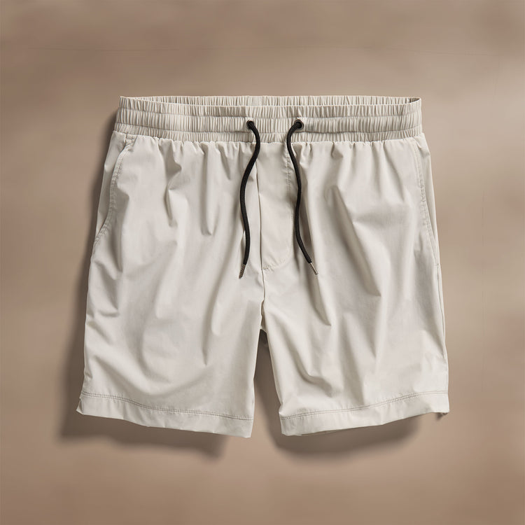 Split Hem Boardshort in Salt | James Perse Los Angeles