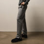 Wool Cashmere Flannel Pant in Heather Grey | James Perse Los Angeles