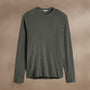 Vintage French Terry Sweatshirt in Granite Pigment | James Perse Los Angeles