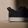 Suede Solstice Sneaker in Black | James Perse Los Angeles