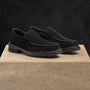 Men's Military Loafer in Black | James Perse Los Angeles