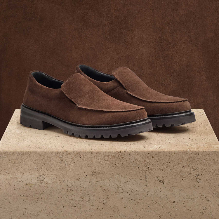 Men's Military Loafer in Cafe | James Perse Los Angeles