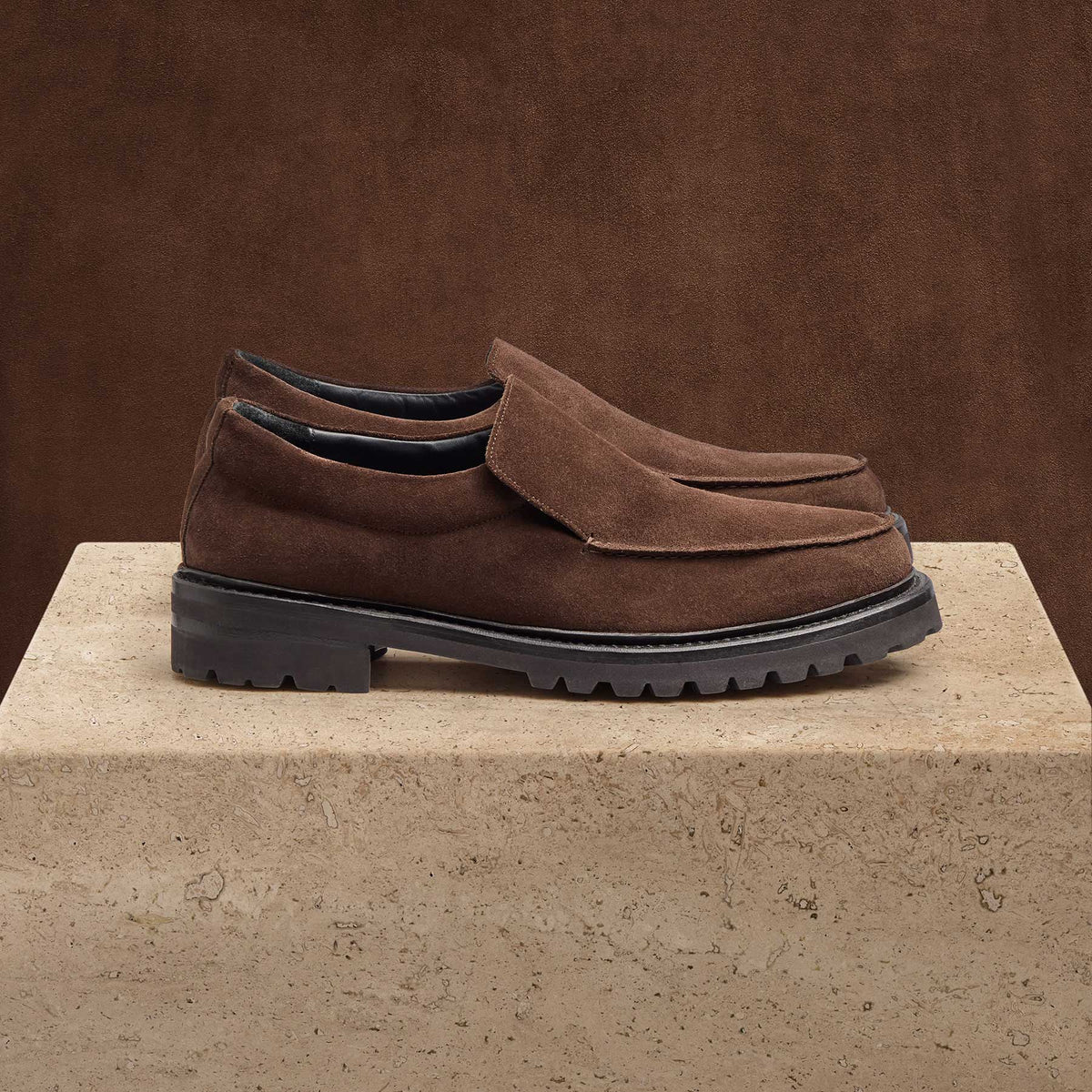 Men's Military Loafer in Cafe | James Perse Los Angeles