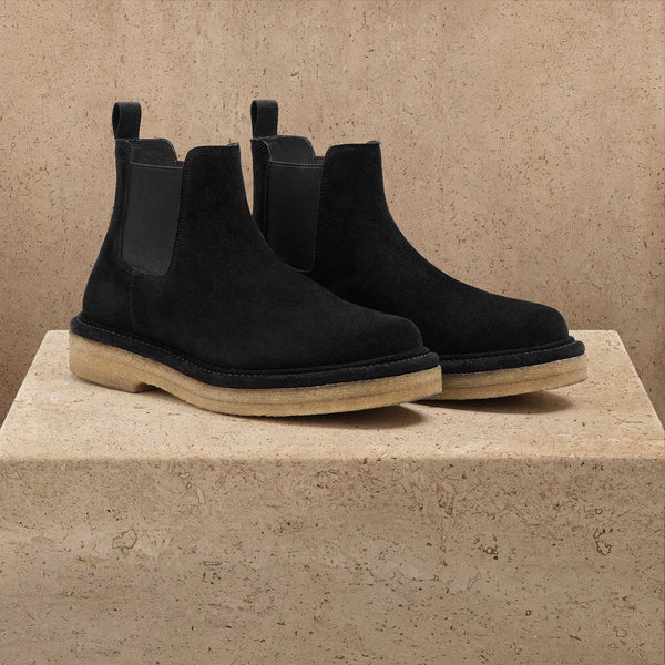 Men's Chelsea Boot in Black | James Perse Los Angeles