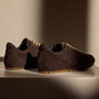 Women's Suede Low Running Sneaker in Cafe | James Perse Los Angeles