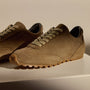 Women's Suede Low Running Sneaker in String | James Perse Los Angeles