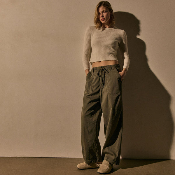 Oversized Surplus Pant in Birch Pigment | James Perse Los Angeles