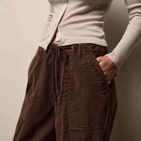 Corduroy Utility Pant in Porcupine | James Perse Los Angeles