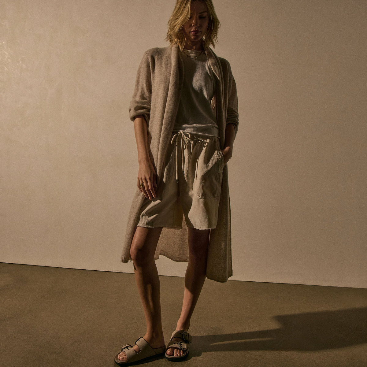 Lightweight Utility Short - Alabaster Pigment