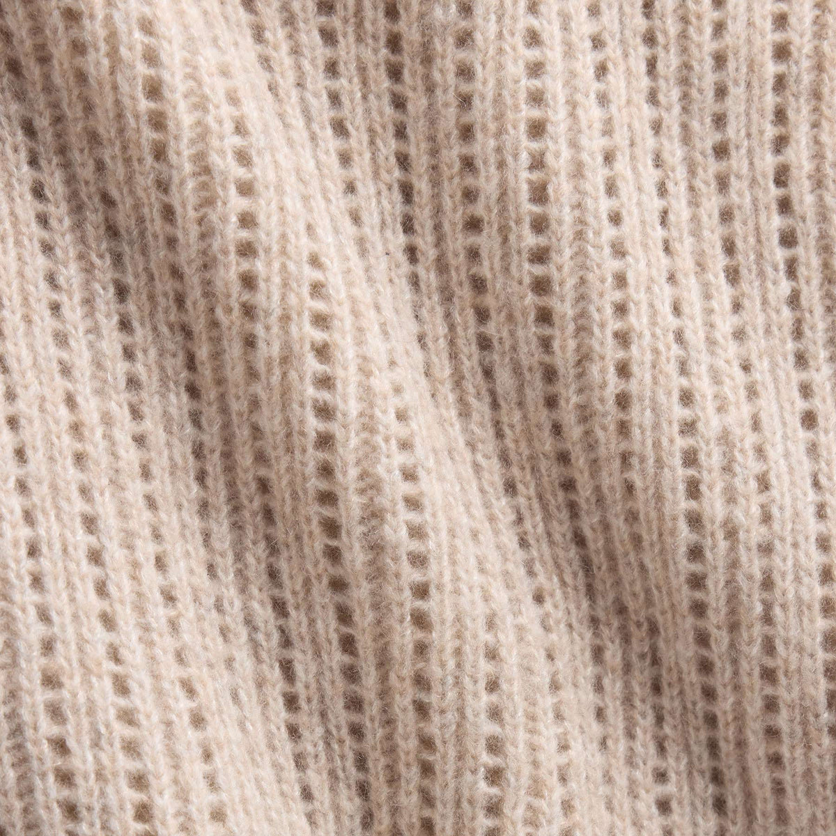 Open Stitch Vest in Alabaster Mix | James Perse Los Angeles