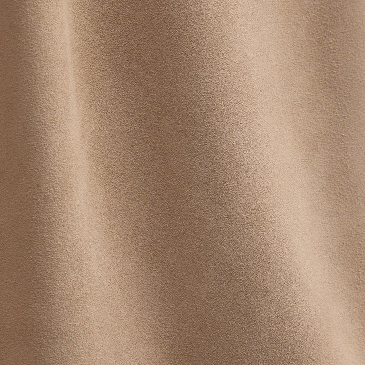 Suede Mini Skirt in Grout | James Perse Los Angeles