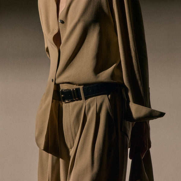 Tencel Wool Blouse - Soft Beige