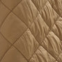 Long Nylon Quilted Coat in Toffee/Ivory | James Perse Los Angeles