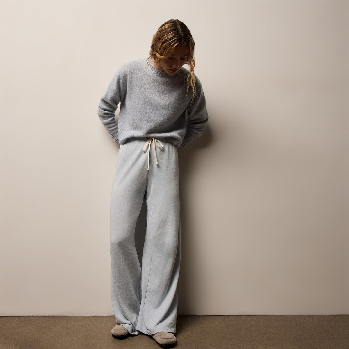 Wide Leg Sweatpant in Memory Pigment | James Perse Los Angeles